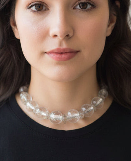 Clear necklace