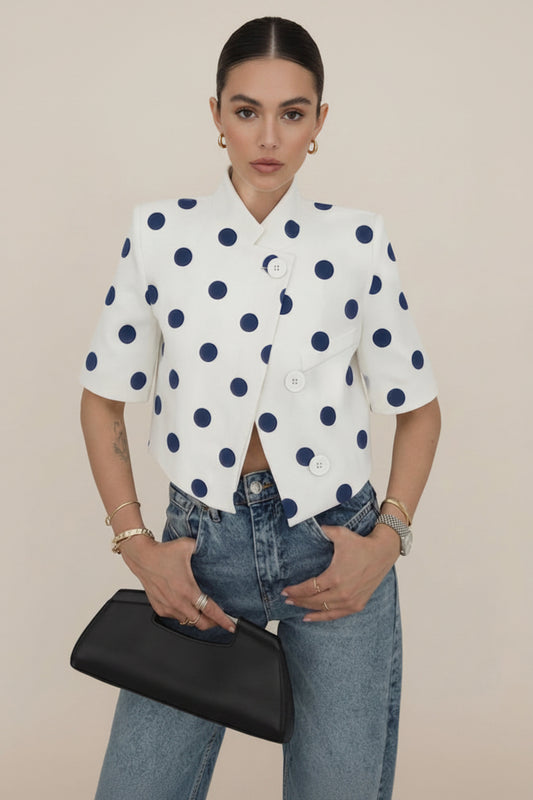 Polka Short Jacket