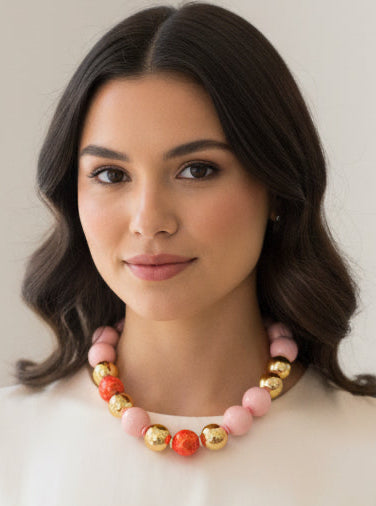 Color Gold necklace