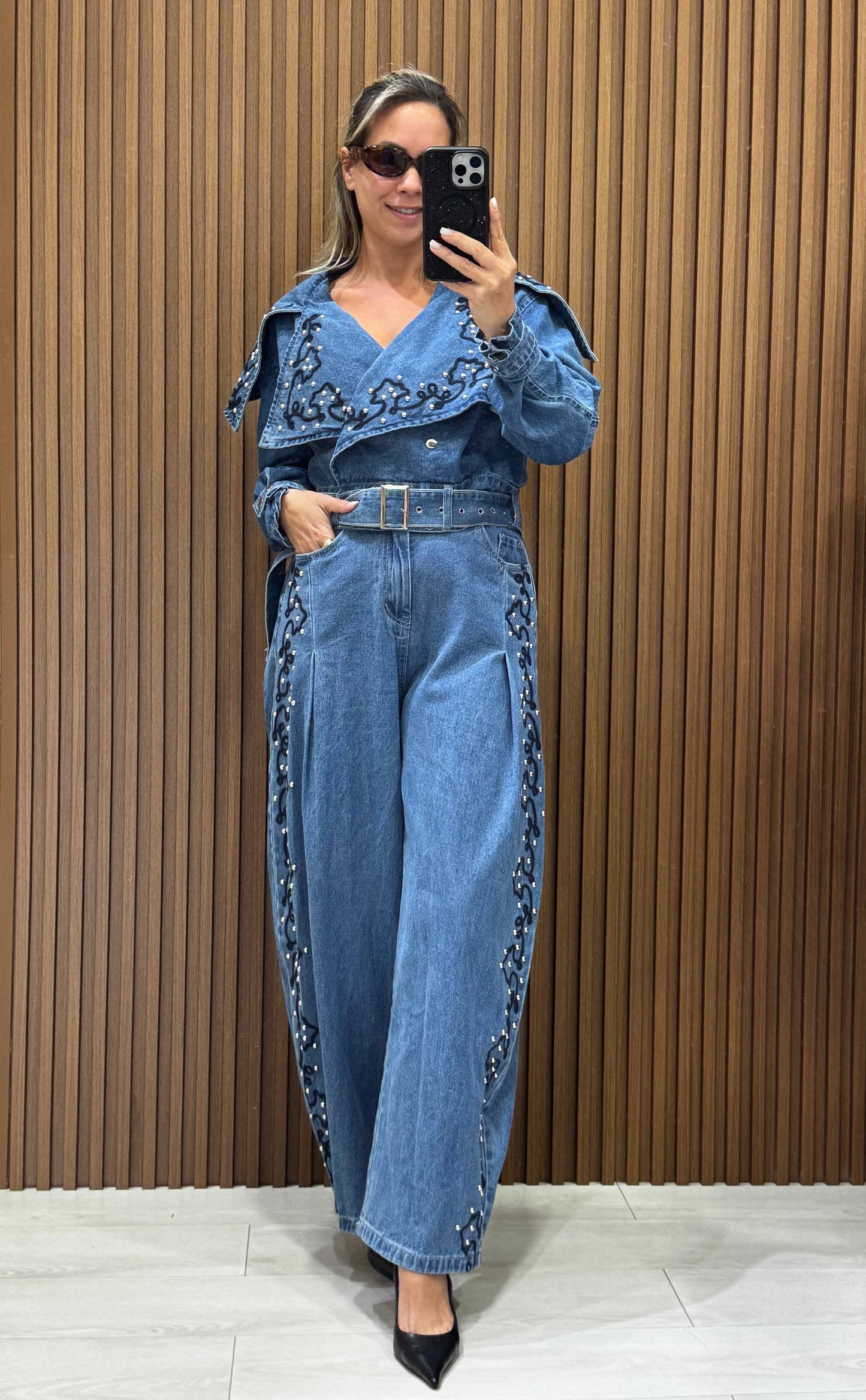 Mia Denim Set