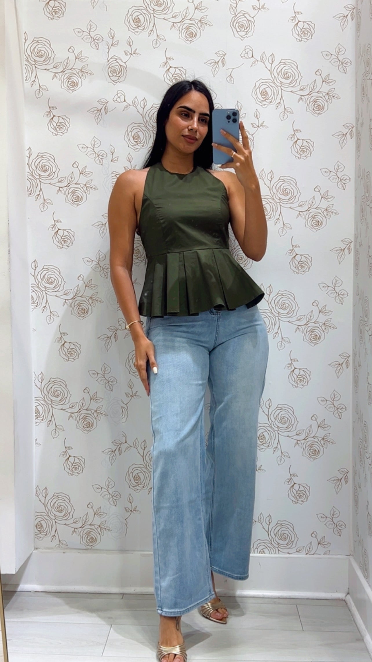 Blouse Green 260378
