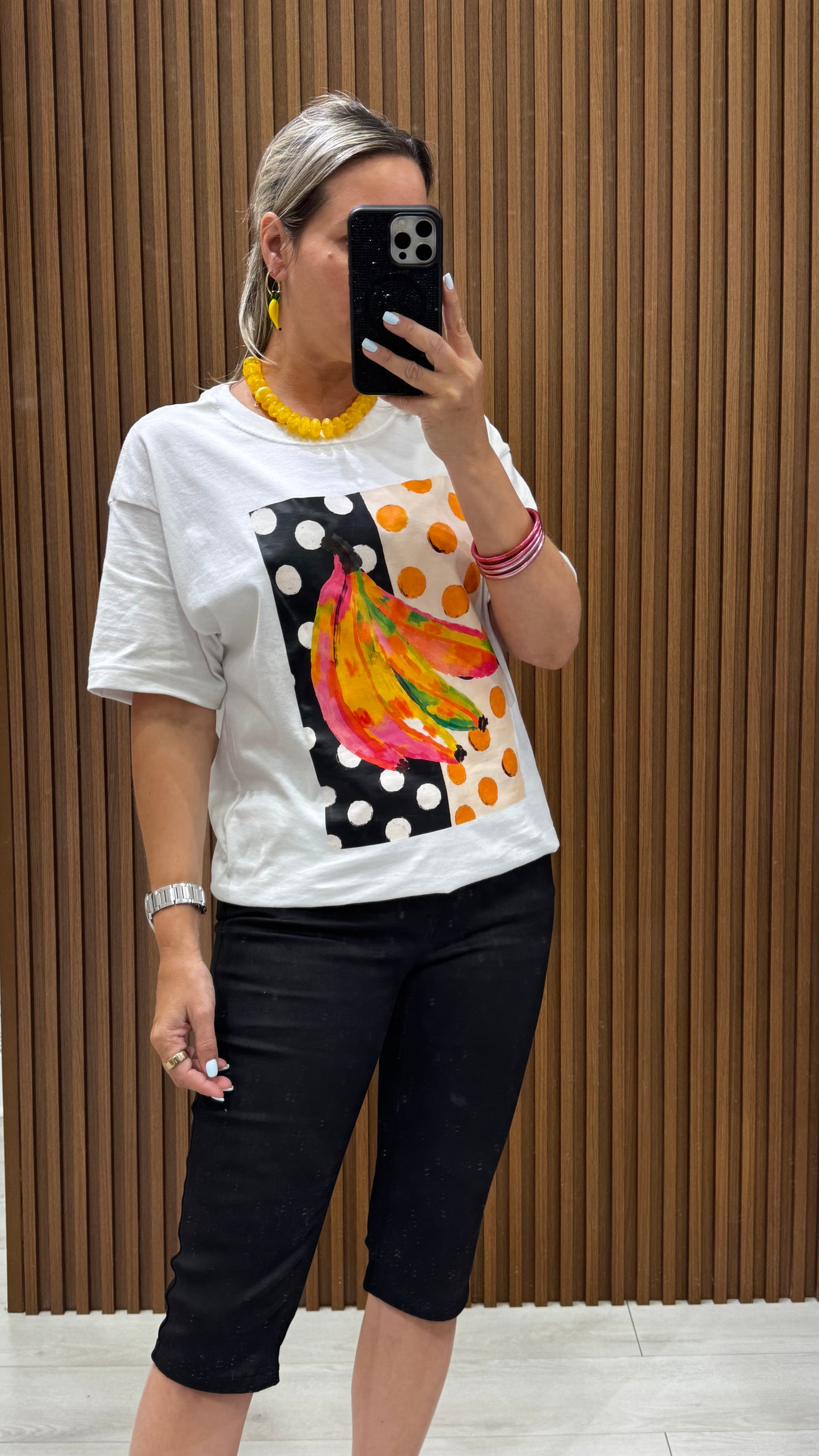 Polka Banana T Shirt