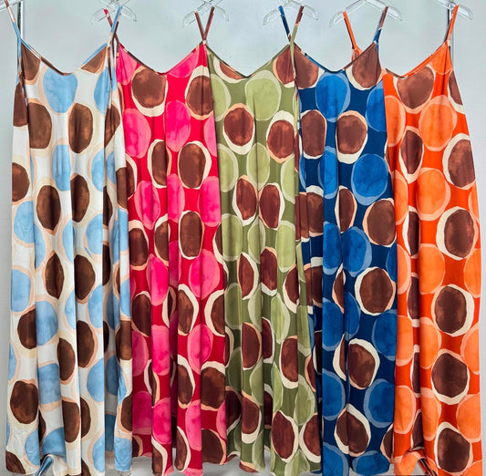 Polka Viscosa Dress