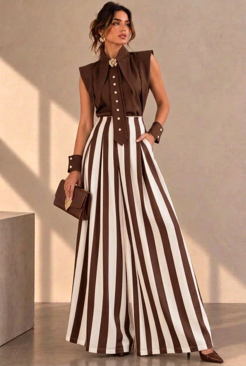 Stripe Accessories Set