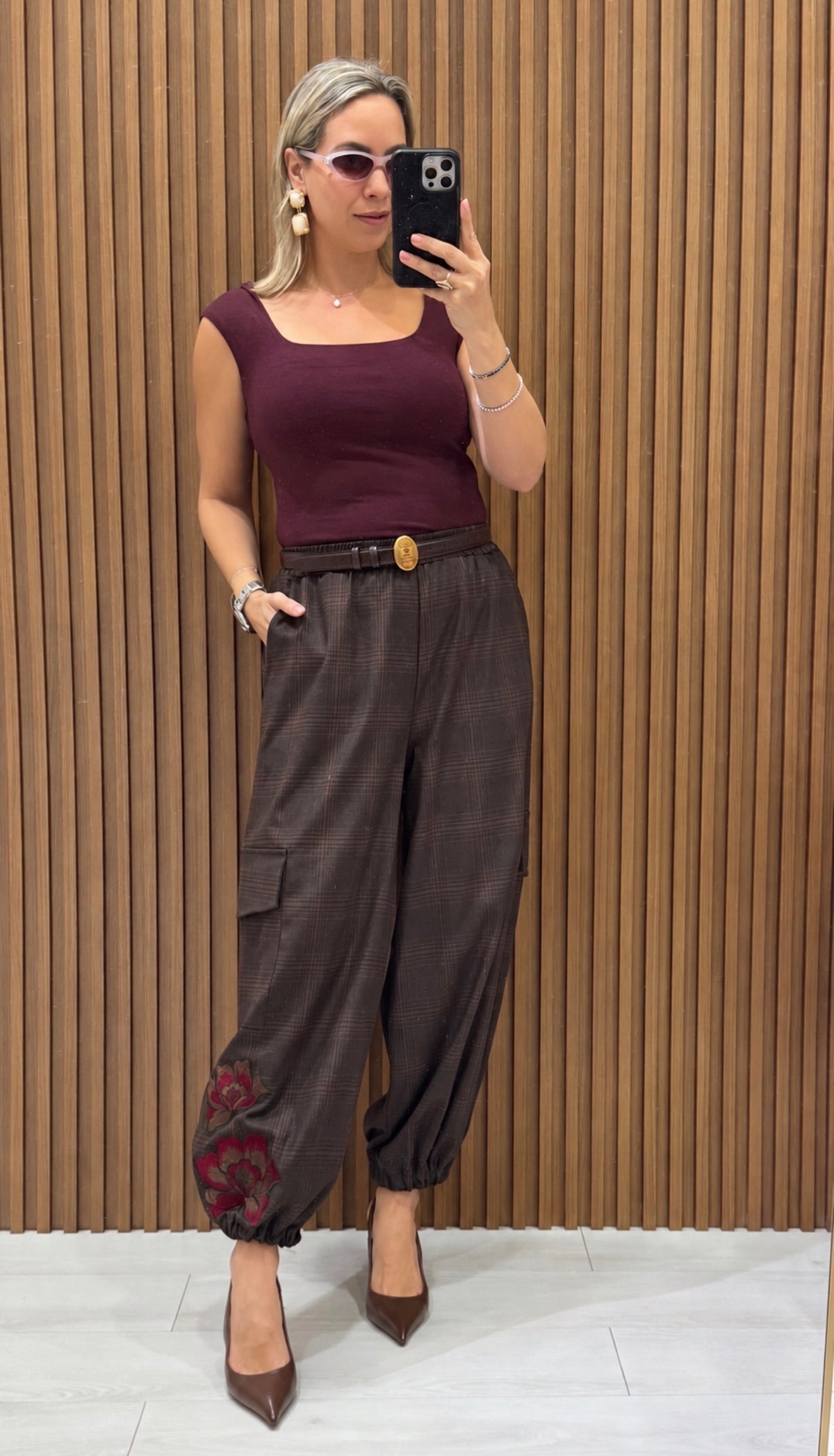 Uma Cuadro Pants