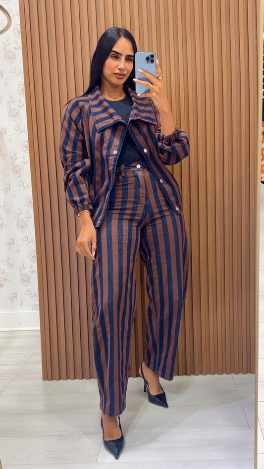 Julieta Striped Set