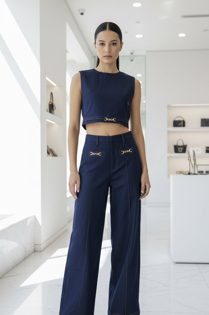Amelia Denim Set
