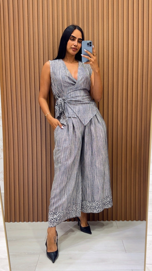 Samantha Striped Set