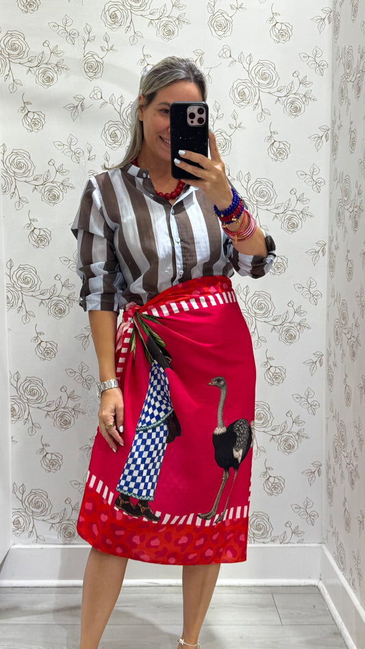 Meli Stripe Blouse