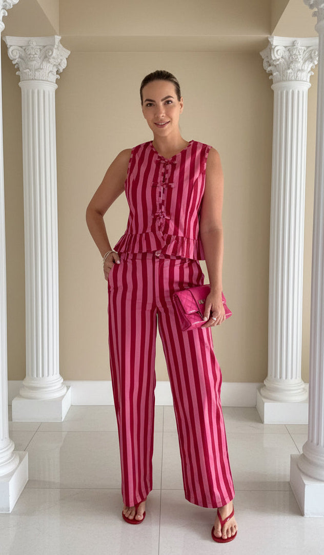 Nadia Stripe Set