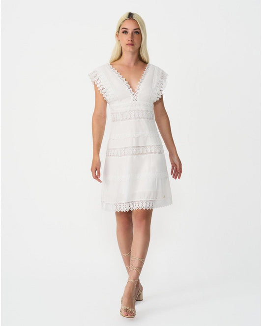 Vestido Mini Encaje - Grace and Gala Boutique