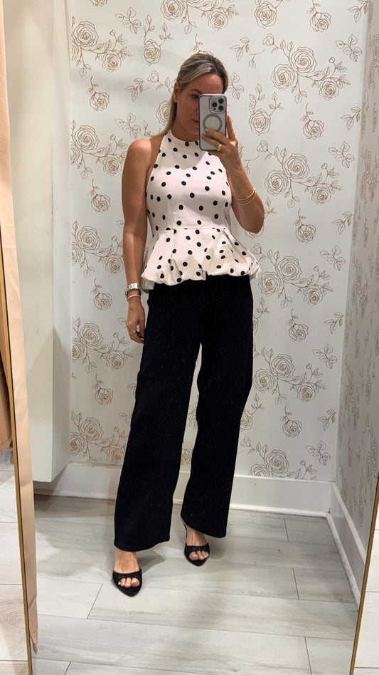 Chloe Polka Dot Blouse