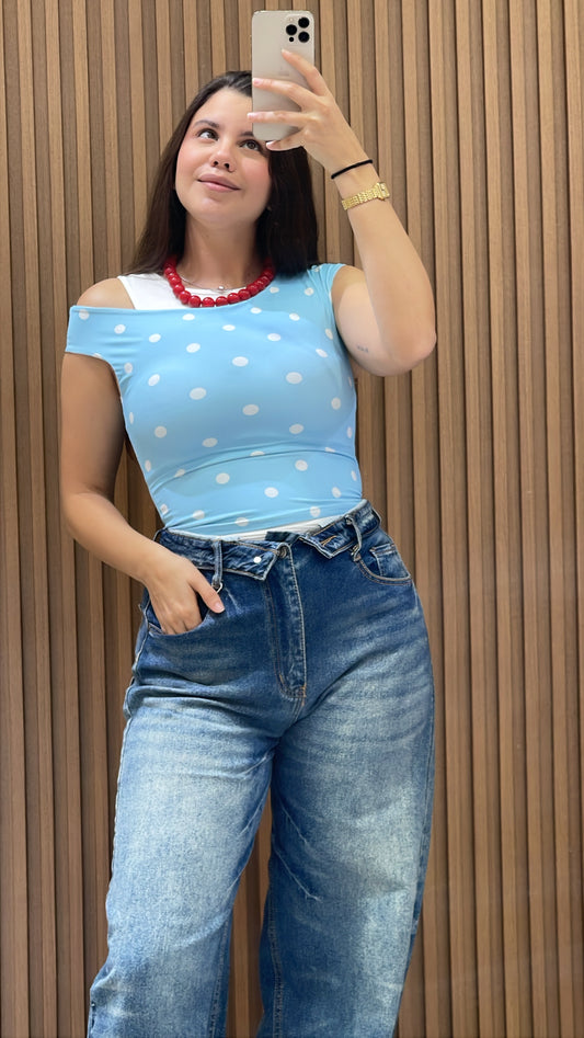 Melissa Polka Blouse