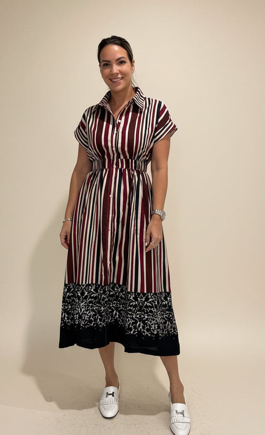 Stripe multicolor Dress