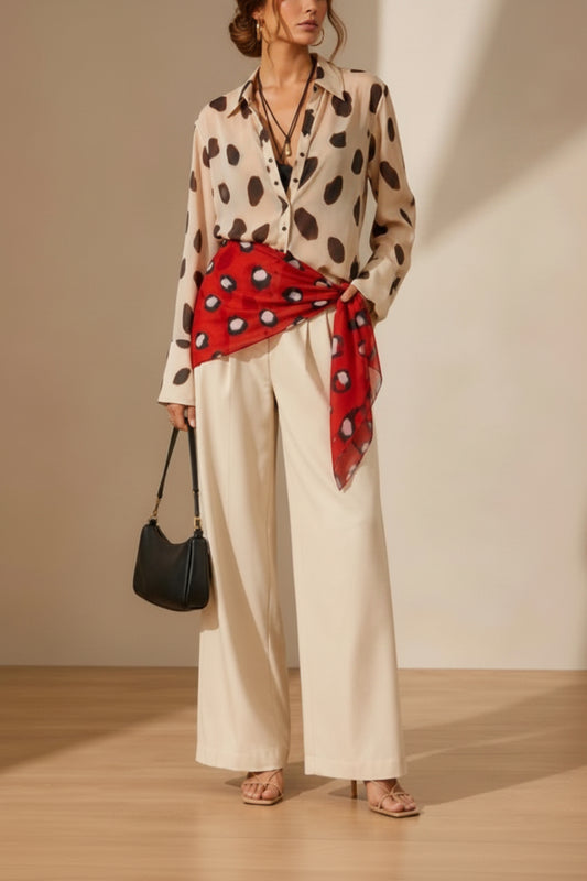Polka Blouse