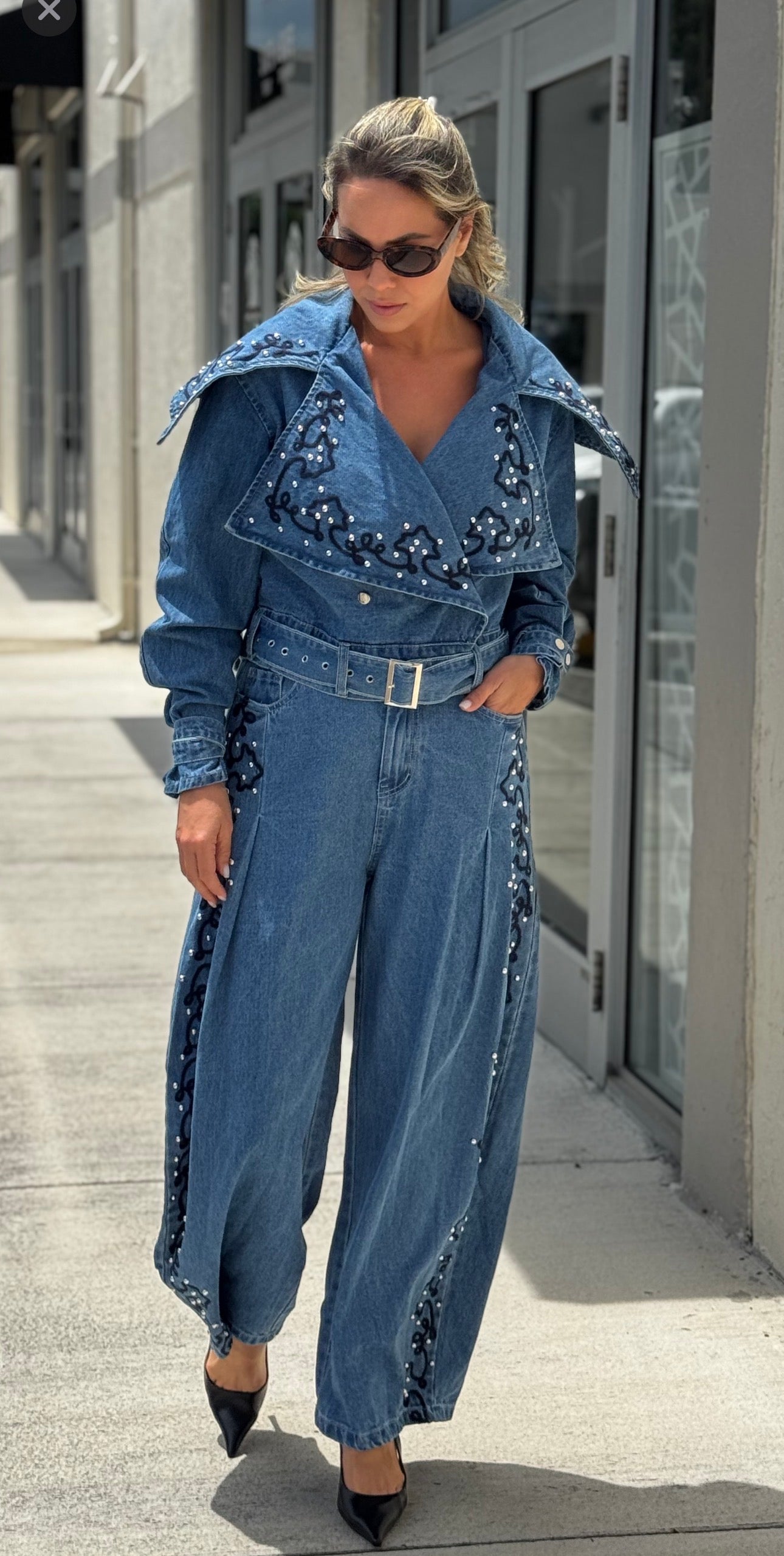 Mia Denim Set