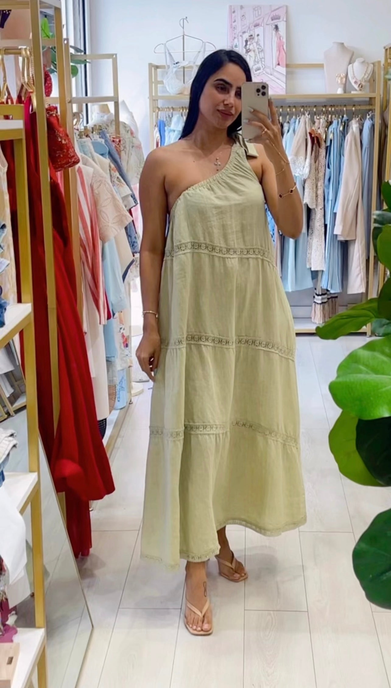 Isla Linen Dress