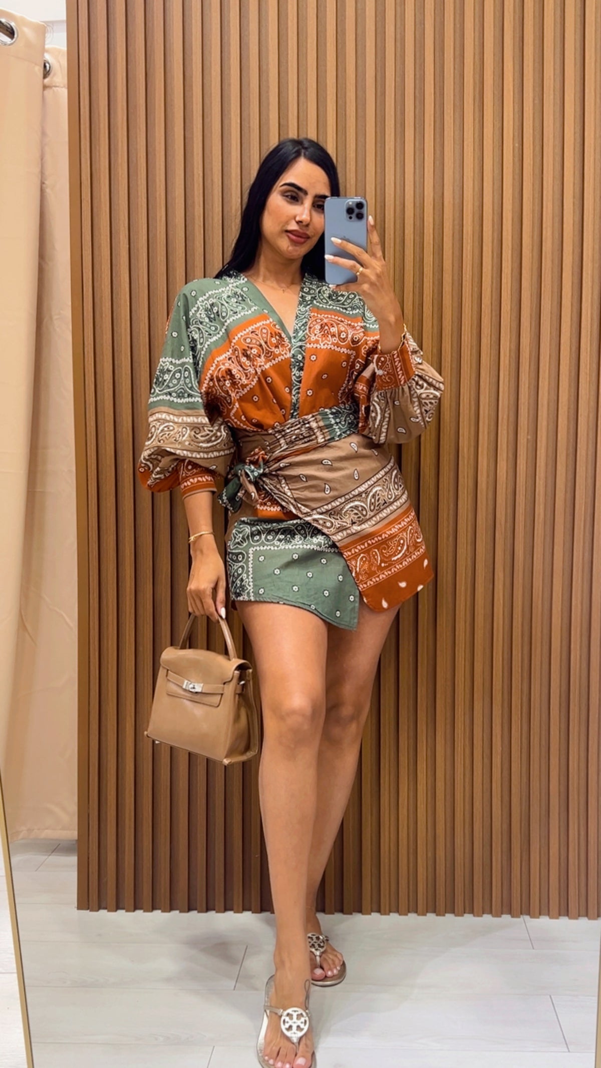 Bandana Multicolor Dress