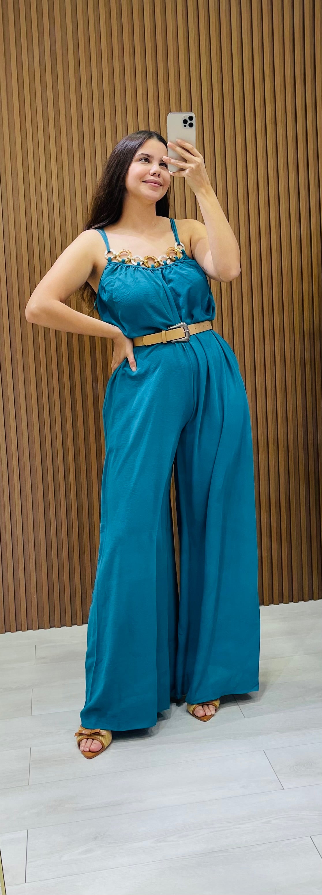 Chain Necklace Jumpsuit