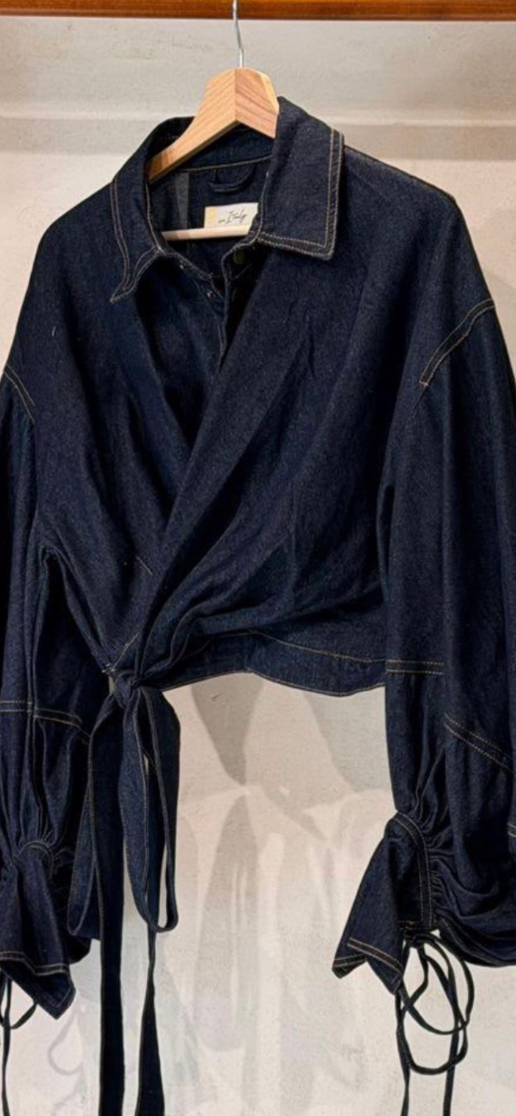 Paula Denim Blouse