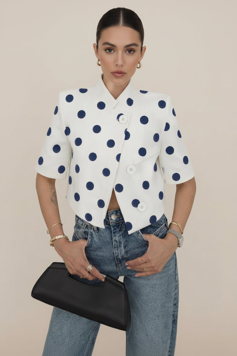 Polka Short Jacket