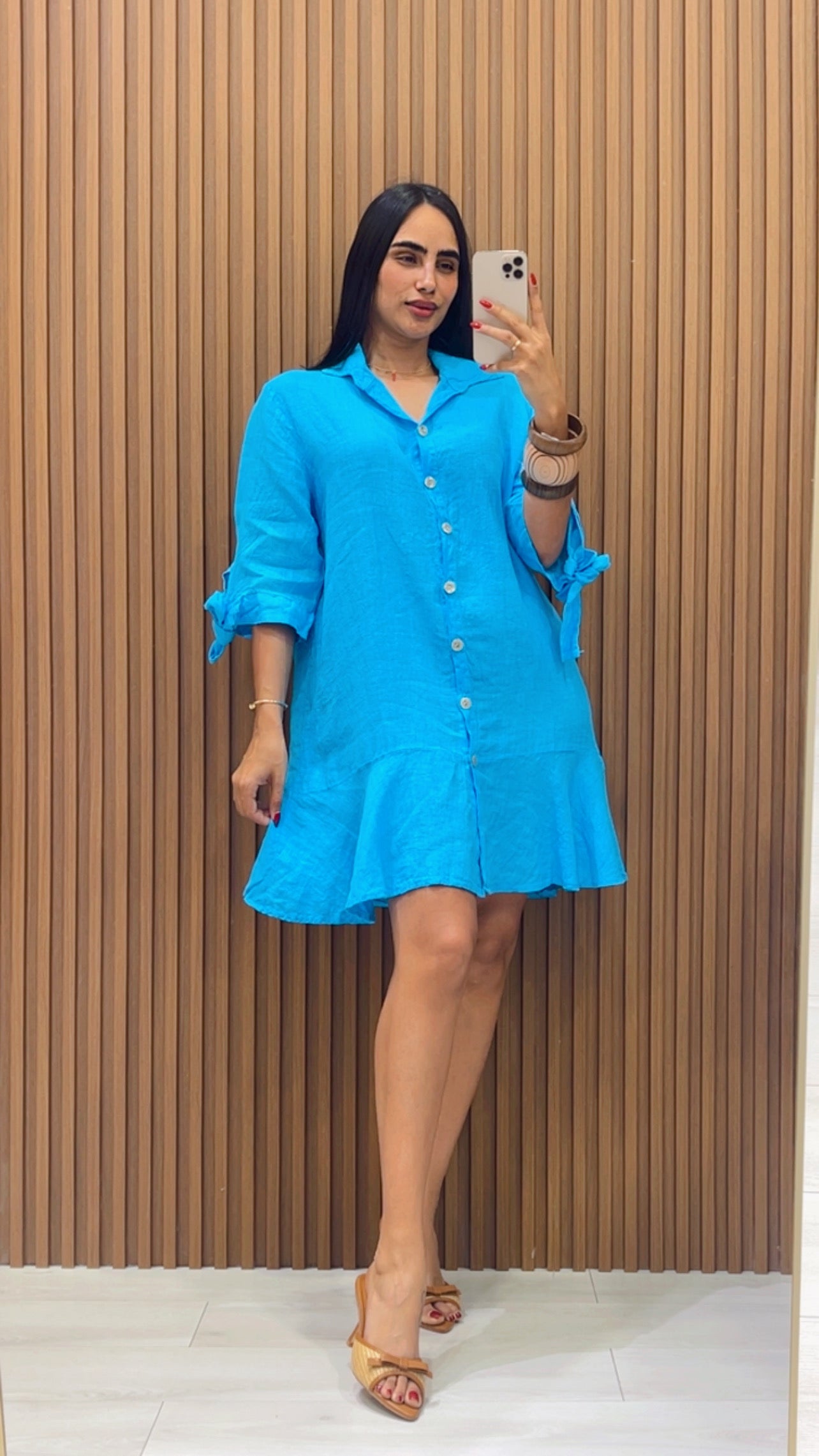 Bea Linen Dress