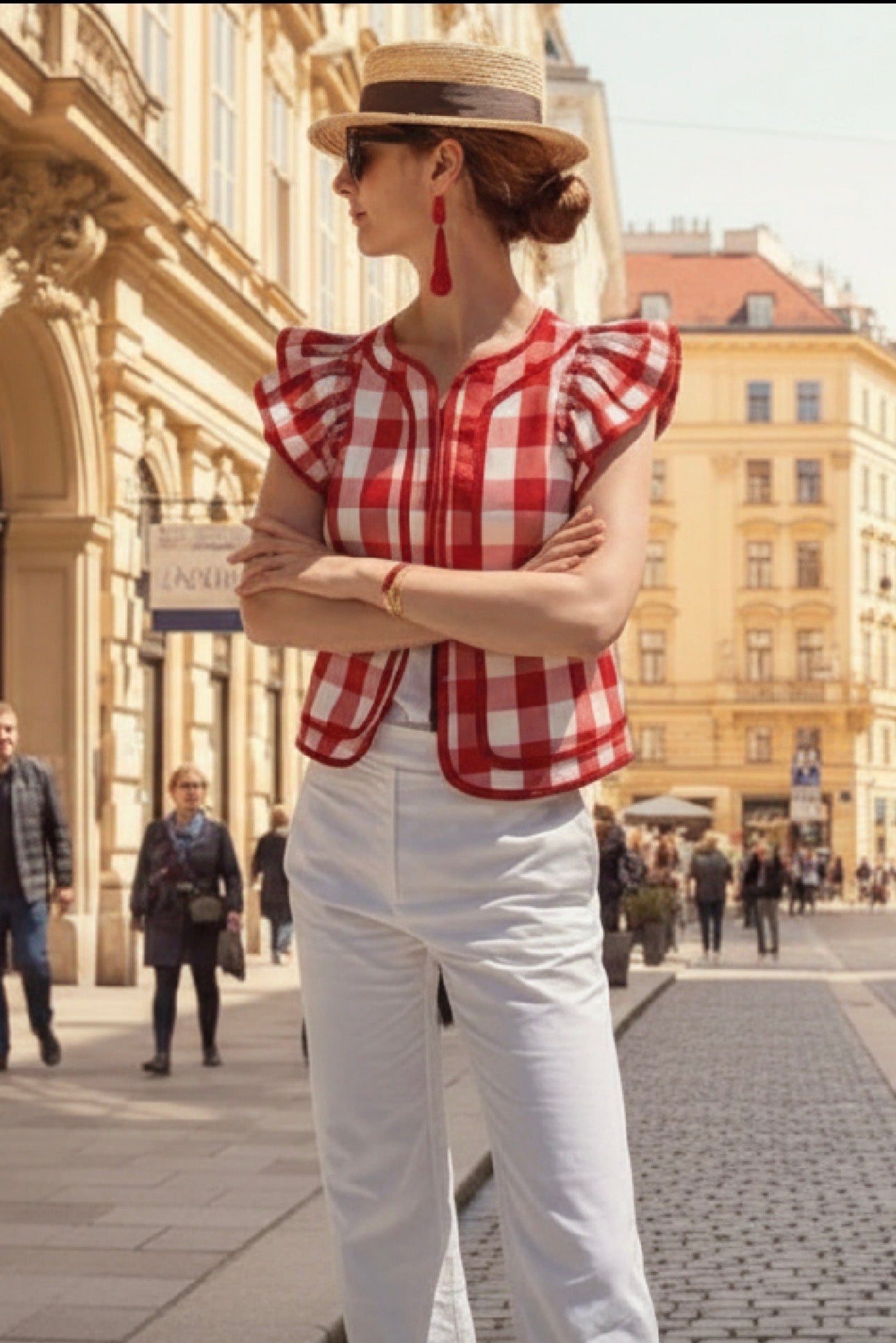 Chaleco Cuadro Vichy Jacket