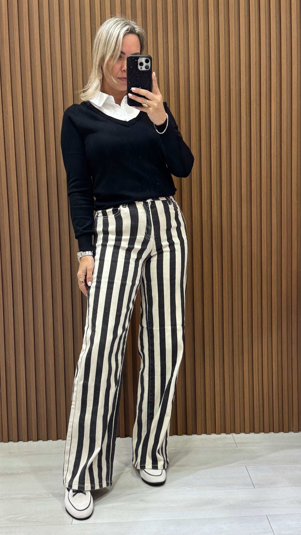 Stripe Jeans