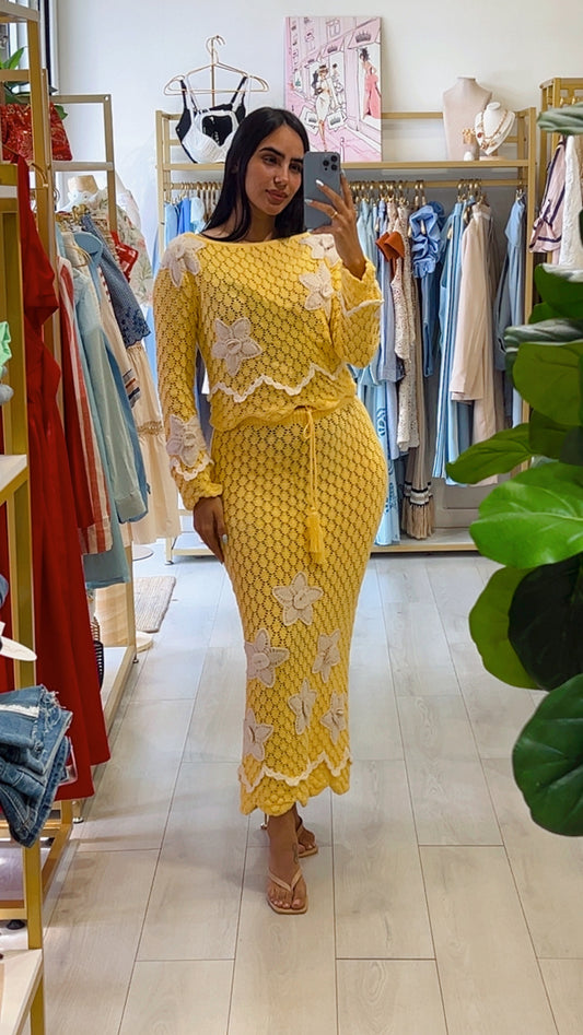 Lala Crochet Blue Set