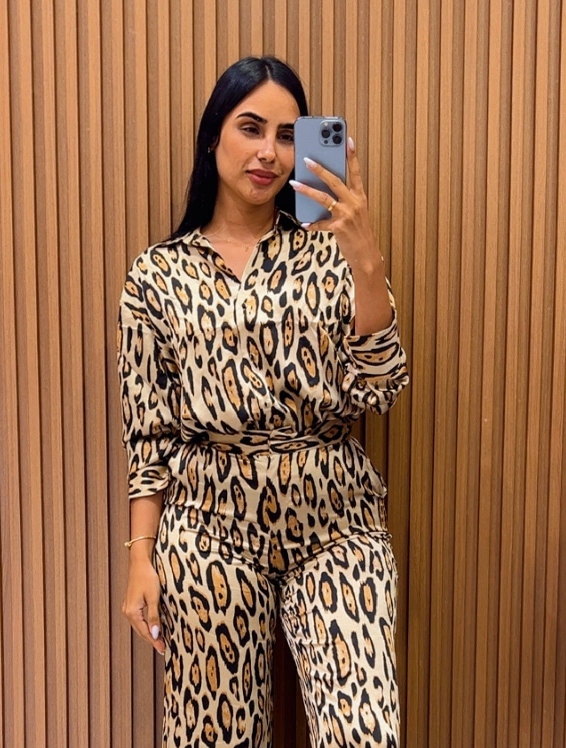 Animal Print Blouse