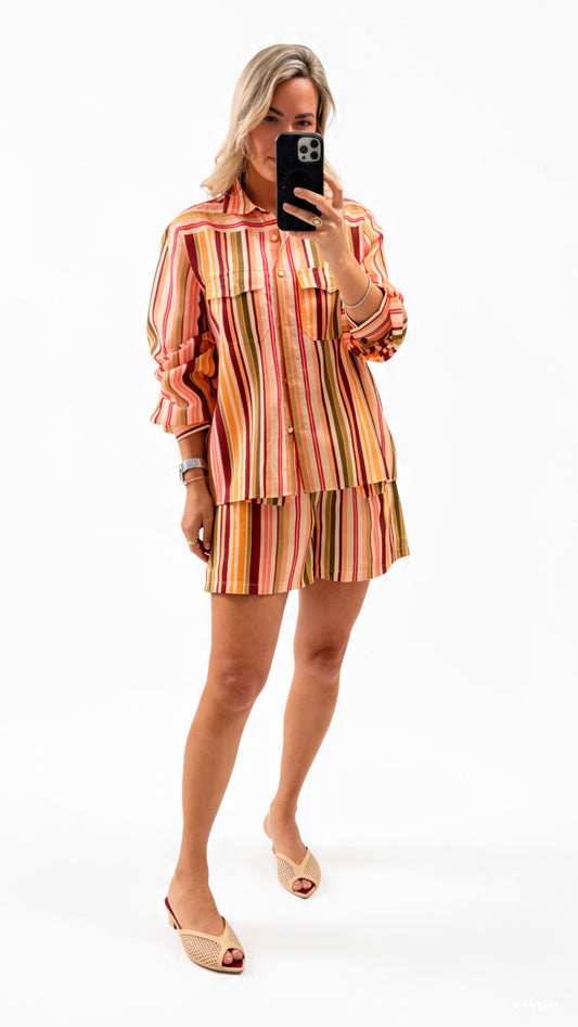 Odette Striped Set