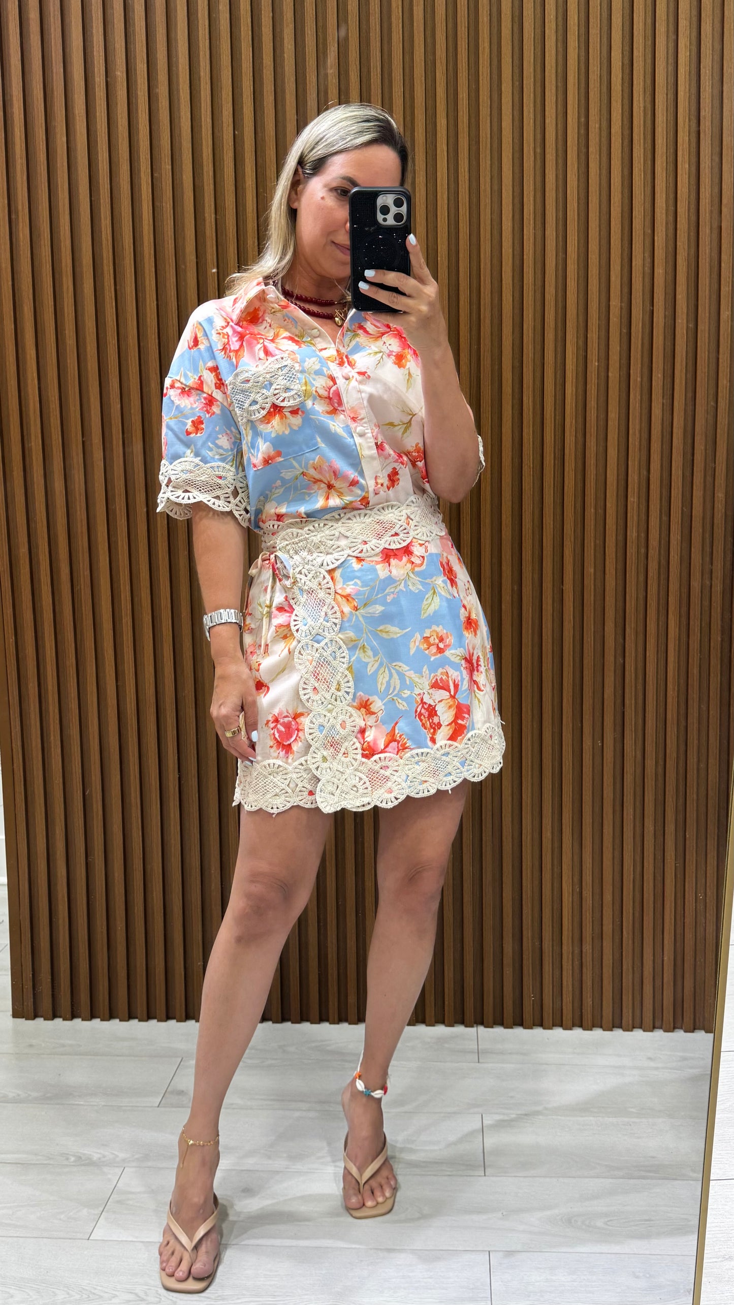 Floral Croche Set