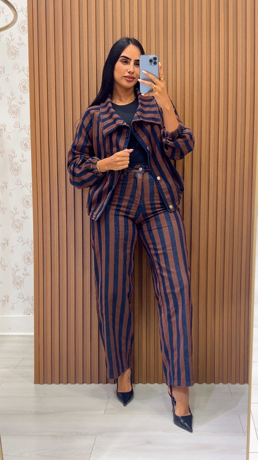 Julieta Striped Set