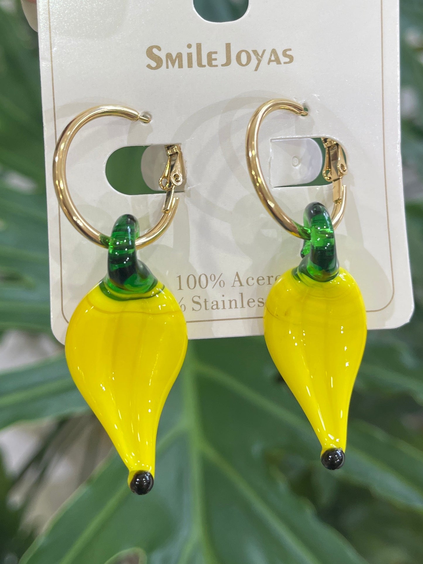 Banana Earrings