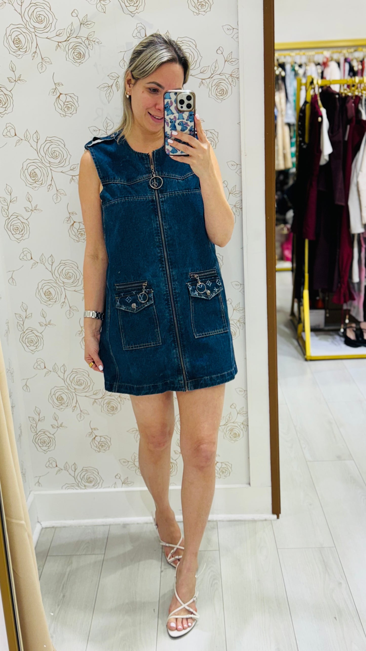 Camisero Denim  Dress