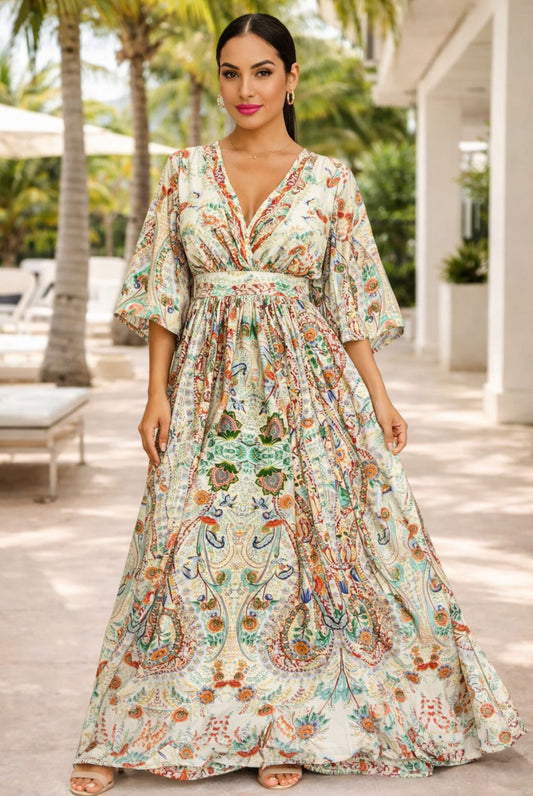 Bohemian Stamp Dress