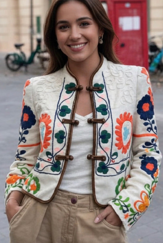 Pamela bordado Jacket
