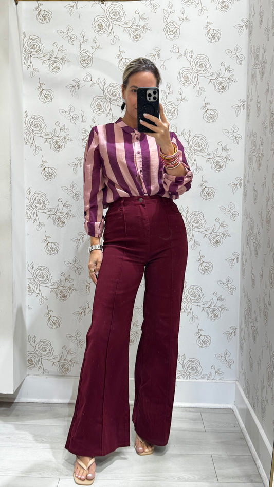 Meli Stripe Blouse