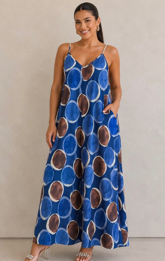 Polka Viscosa  Dress