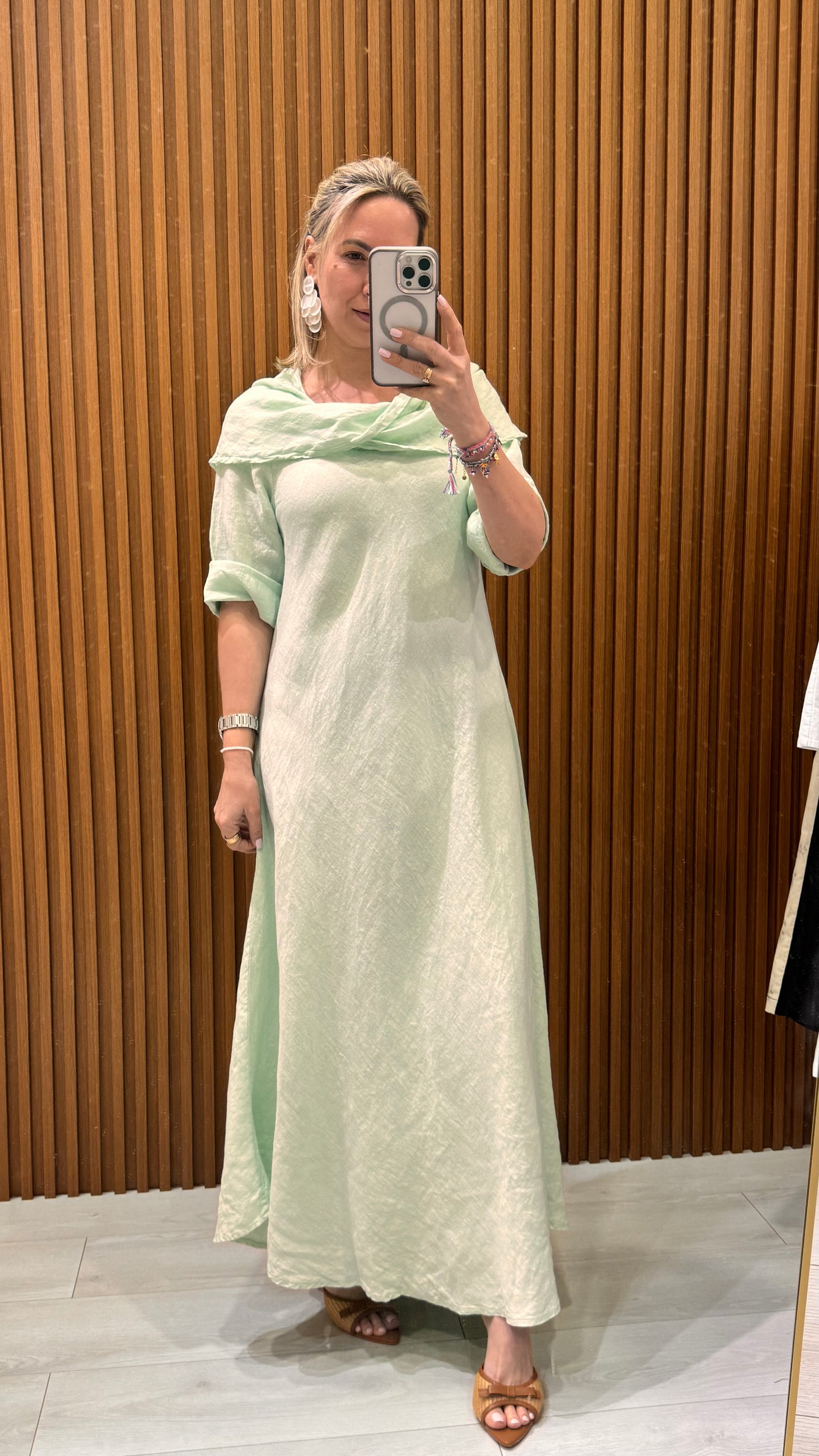Amalia Linen Dress