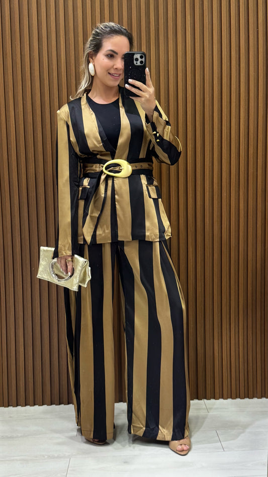 Stripe Fernanda Gold Set