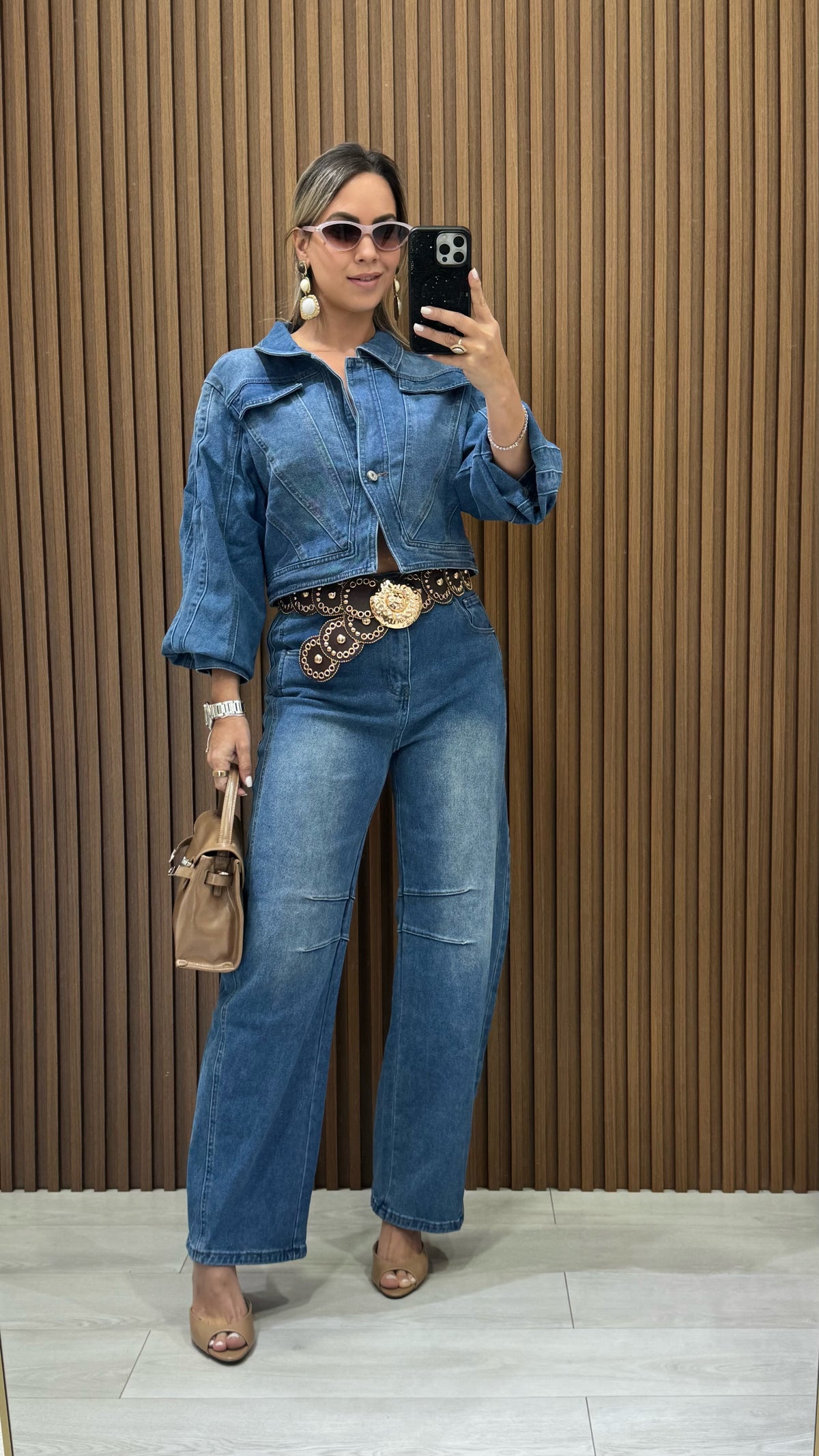 Fabiana Denim Set