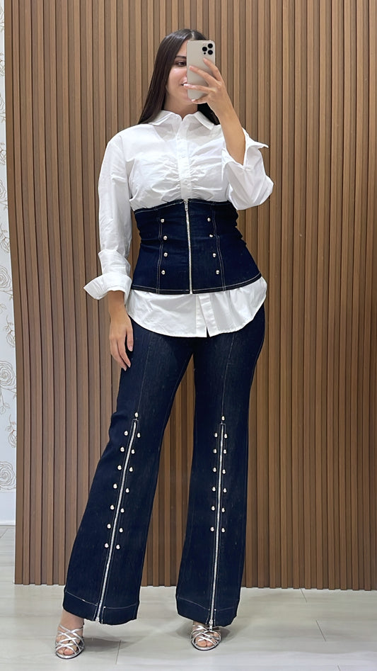 Aria Denim Set