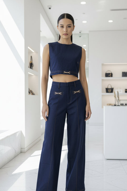 Amelia Denim Set