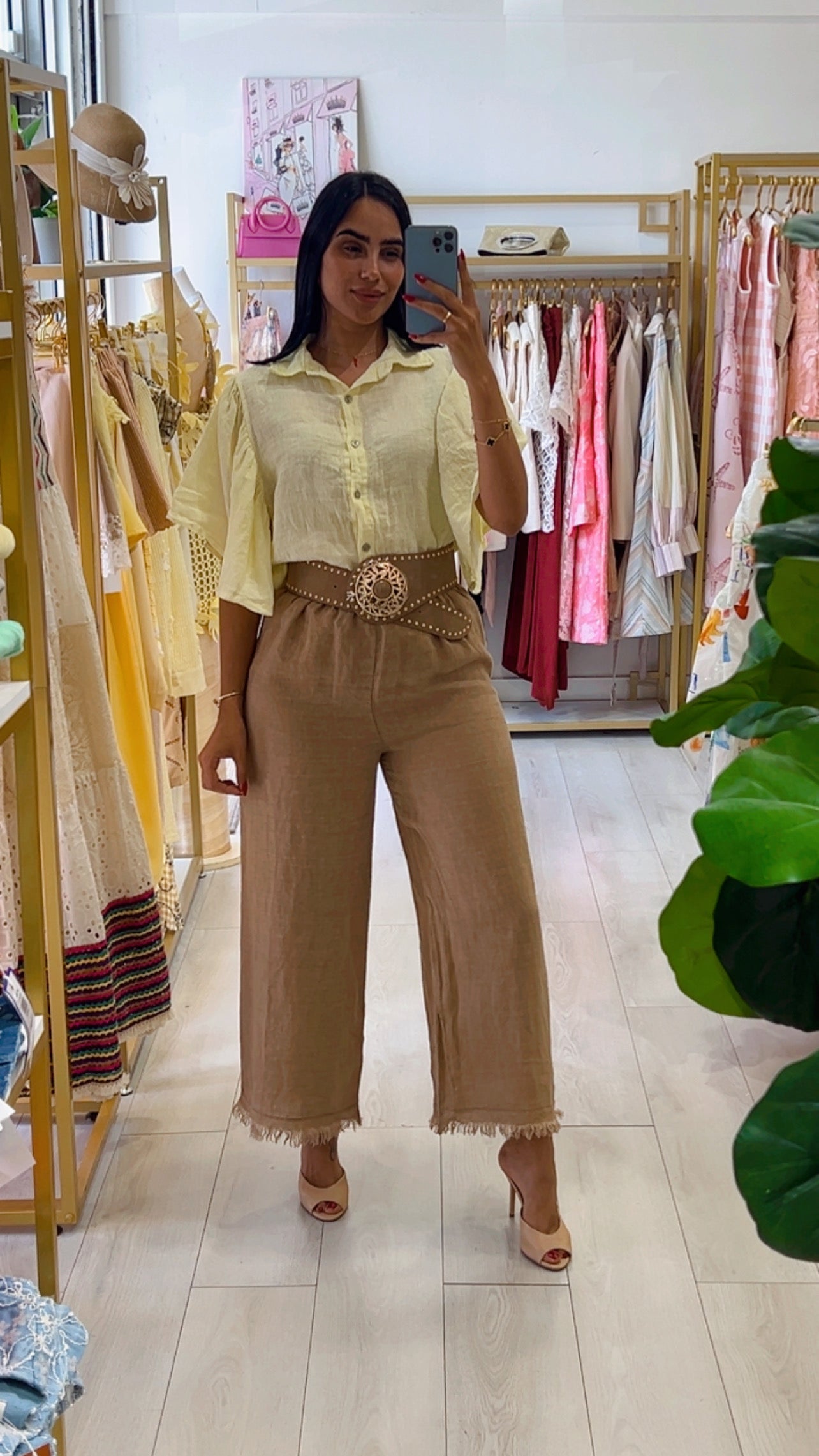Noelia Linen Pant