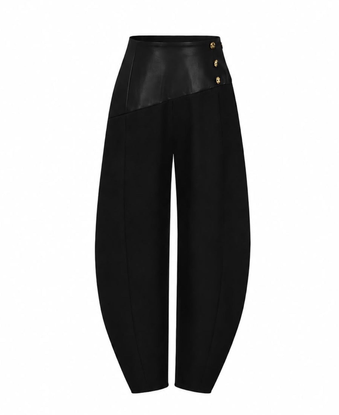Impact Black with Detail Leather Set