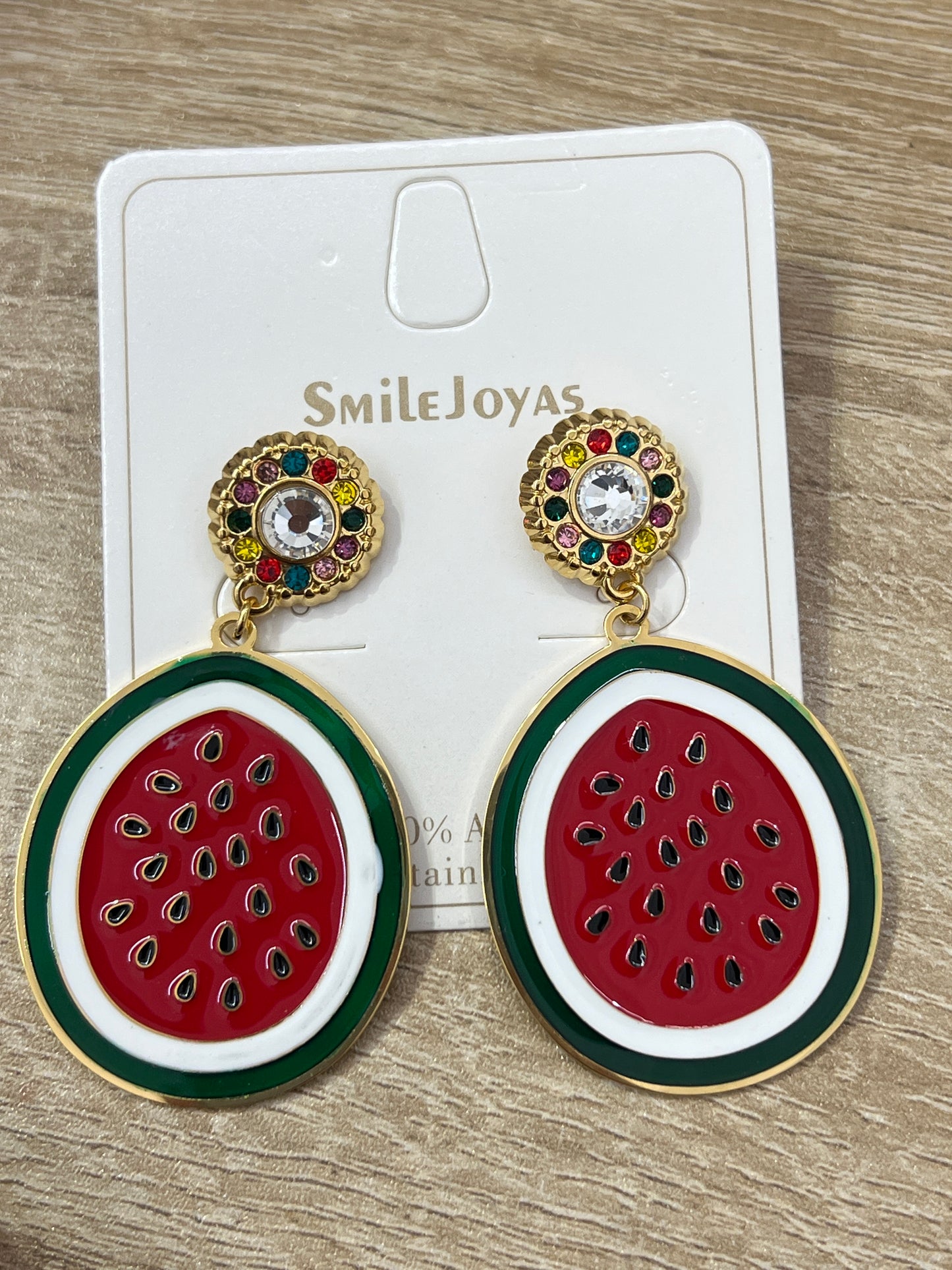 Watermelon Glam Earrings