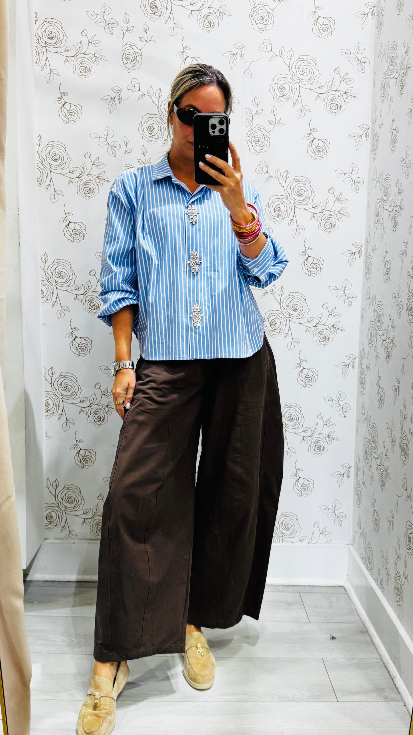 Amalia Stripped Blouse