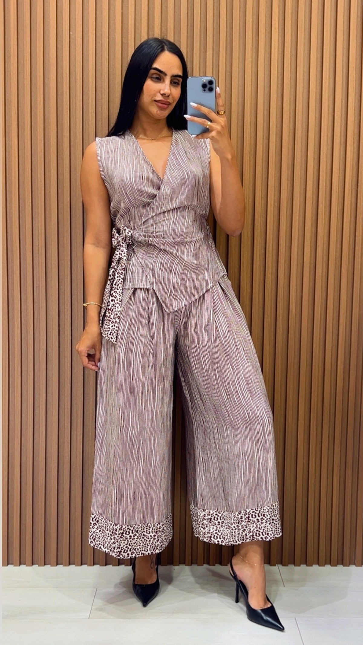 Samantha Striped Set