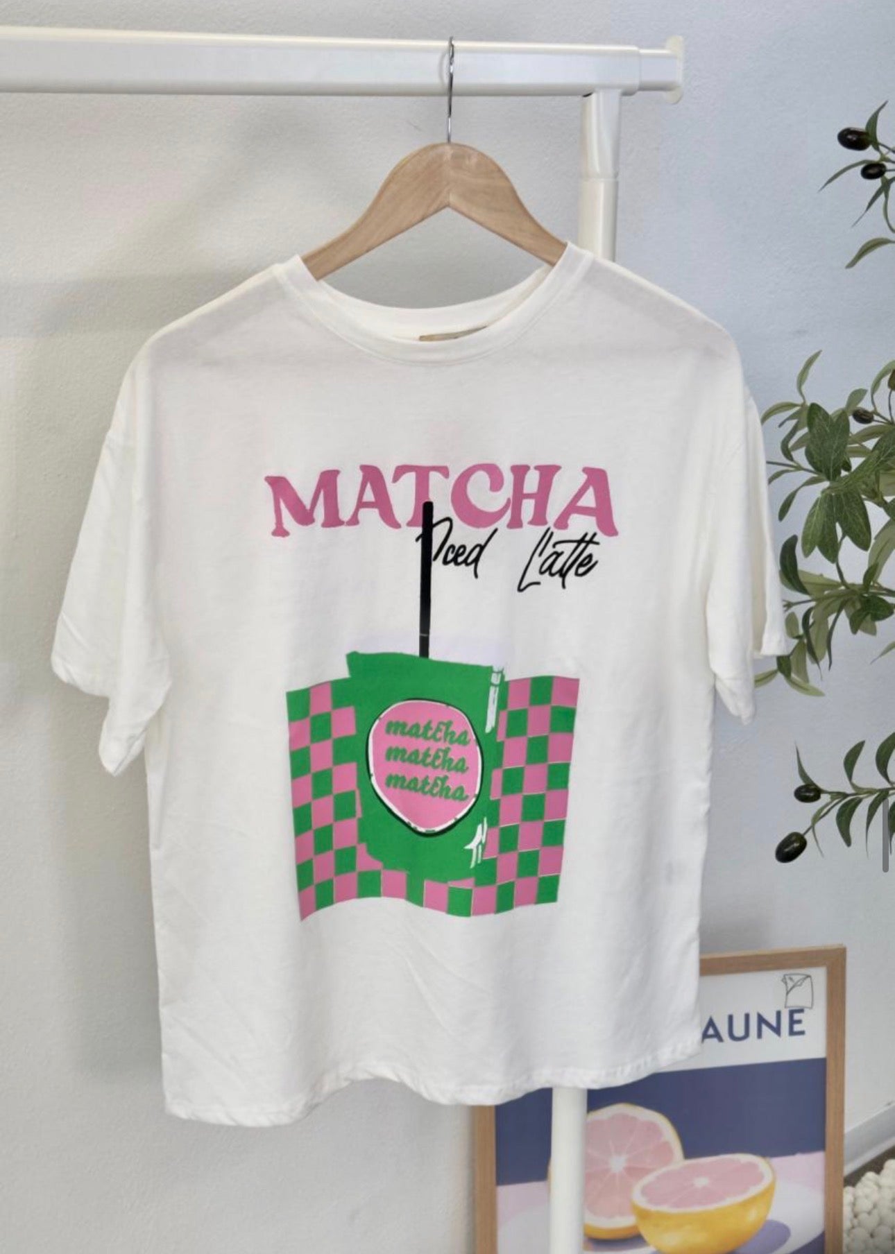 Matcha Ice Latte Tshirt